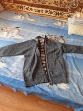 Suéteres de Cachemira cálidos para hombre, cárdigan de lana con cremallera, prendas de punto informales para hombre, ropa de chándal, novedad de 2021