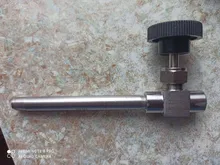 1-Threaded-Pipe-Fittings Water-Connection Stainless-Steel Male-X-Male SS304 1-1/4-3/8-100mm-Length