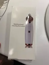 Eliminador de espinillas faciales eléctrico para acné, aspiradora de puntos negros, herramienta de limpieza de poros negros