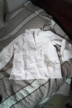 Abrigo cortavientos para mujer, chaqueta básica ajustada con cremallera y forro, cortaviento corto de talla grande 3XL H220, novedad de 2021