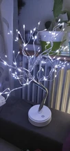 Study-Lamp Battery Holiday-Lighting-Decor Desk Fairy-Night-Light Bedside LED Christmas-Tree