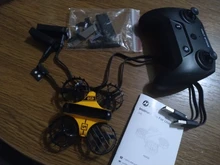 Holy Stone-Mini Dron de control remoto sin cabeza, cuadricóptero de control remoto, una tecla, aterrizaje automático, 3 baterías, helicóptero, HS450/210/330