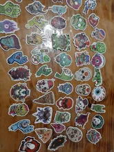 50 Uds. Con Graffiti de pegatinas de Terror, pegatinas oscuras divertidas para Estuche De Viaje, portátil, monopatín, guitarra, nevera