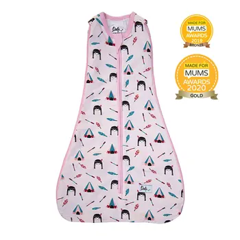 

Owli Baby Swaddle / Sleeping Bag Newborn 0-36 Months Indie Girls