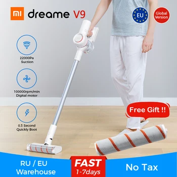 

Dreame V9 Vacuum Cleaner Handheld Cordless Stick Aspirator Vacuum Cleaner 20000Pa Suction HEPA Filteration durable battery