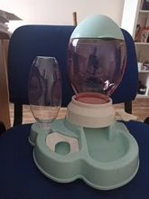 7 pocilga Gato tazón para comida de perro de tazones de alimentación 2 L perros de alimentación fuente de agua potable de 600ml Waterer gatito lento de cachorro