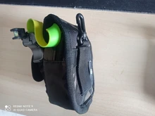 Tirachinas al aire libre, bolsa de bola de acero sin deformación para caza, bolsas de almacenamiento de cintura