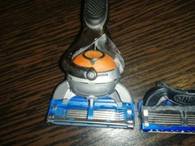 Gillette-Cuchillas de afeitar para hombre Fusion, 5 capas, cuchillas de seguridad, acero inoxidable, cuidado de la cara, 4 unidades