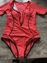 Monokini Swimsuit Sport Women Beach Zipper One-Piece Professional