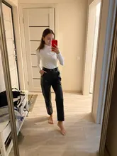 Bazaleas Streetwear bodysuit de moda de manga larga cuerpo de mujer sin espalda bodysuits cuello de tortuga bodycon jumpsuit