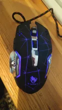 Pro Gamer Gaming Mouse 8D 3200 PPP ajustable Cable óptico LED ordenador ratones Cable USB ratón silencioso para ordenador portátil PC
