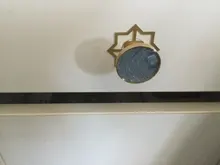 Furniture-Handles Base-Plate Door-Knobs Drawer Pulls Cupboard Cabinet Kitchen Brass 