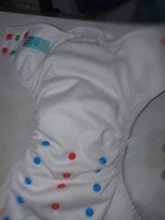 AIO Diaper ALVABABY Reusable Bamboo-Insert 4-Layer All-In-One 1pc Sewn-In Popular