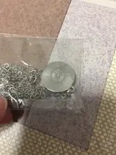 Disney Frozen 2-colgante de gemas para niña, collar de dibujos animados de princesa Aisha Anna, joyería de maquillaje de juguetes para niña