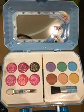 Conjunto de cosméticos de Disney para niñas, Set de belleza de juguete de frozen, elsa, anna, Blancanieves, Princesa, juguetes de moda, casa de juego, regalo para niños