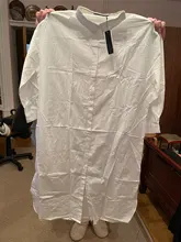 Sundress Long-Shirt Lapel-Neck Loose ZANZEA Vestido Casual Elegant Women Autumn Plus-Size