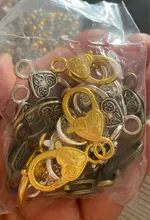 10 unids/lote ganchos de broche de langosta de mono de plata antigua para collar pulsera cadena accesorio de joyería para manualidades hallazgos 26*15MM