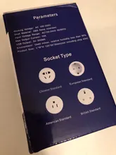 Enchufe de la UE, enchufe inteligente GSM, inglés, ruso, SMS, Control remoto, temporizador, controlador de temperatura con Sensor, enchufe de toma de corriente