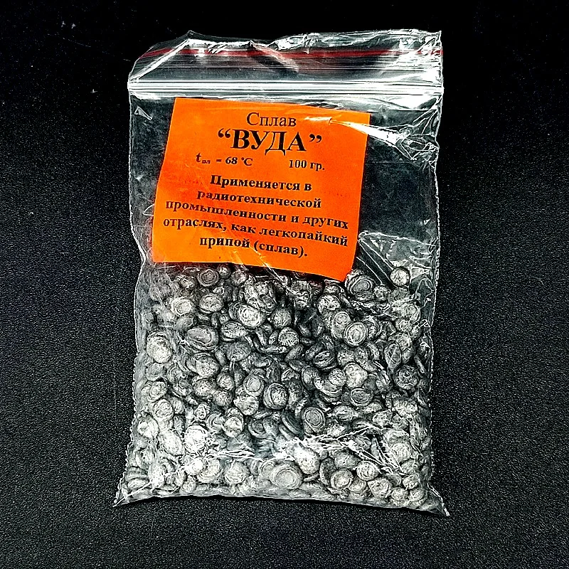 Легкоплавкий сплав зубр в гранулах вуда (sn12 5pb25cd12 5bi50) 60 °c (55458-050). Состав сплава вуду. Состав сплава вуду. Сплав вуда гранулы 100гр. ).