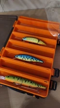 Tackle-Box Bait-Hooks Fishing-Lure BEARKING Double-Sided Compartments Professional