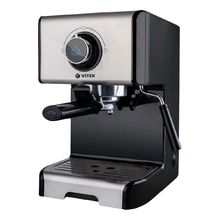 Кофеварка VITEK VT-1518(BK)(Противокапельная система, съемный фильтр, объем 1,2 л, давление 15 бар