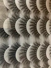 Pestañas postizas 3D de visón Natural, accesorio de maquillaje de imitación, 3D, 5/8/14 pares