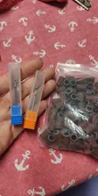 ERUIKA-Kit de accesorios para manicura, kit de bandas de pulido de uñas 100 unds/pack, brocas eléctricas, accesorios, lijado recargable, herramientas de arte de uñas