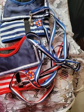 Arnés ajustable para Collar de perro, Correa creativa de estilo traje marino para el pecho, cuerda de tracción segura para perros medianos pequeños y gatos