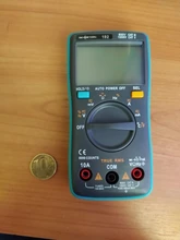 RICHMETERS 102 Multímetro 6000 cuenta con luz de Fondo AC/DC Del Amperímetro Del Voltímetro Del Ohmio Frecuencia Temperatura del Diodo