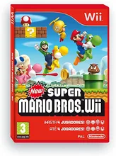 VIDEOJUEGO NINTENDO WII: NEW SUPER MARIO BROS.WII (JUEGO WII SEGUNDA MANO)