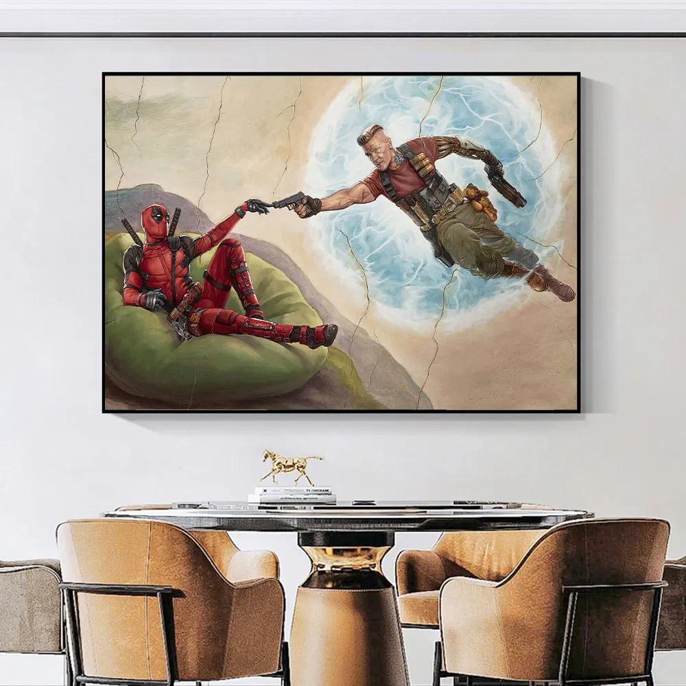 Disney pintura em tela marvel endgame super-herói vingadores filme cartaz  homem de ferro thor capitão américa impressão da parede decoração casa -  AliExpress