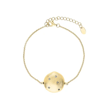 

Silver Bracelet with zirconium and cubic zirconium sunlight sample 925