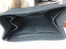 Bolsa de fieltro de alta calidad, organizador de viaje, bolsa interior, almacenamiento de bolsas cosméticas portátil, bolso de mano de maquillaje