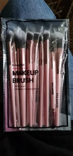 Makeup-Brushes Powder Eyeshadow Eyelash-Eyebrow Blending-Eyeliner Pink Beauty MAANGE