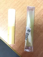 Saxofón de plástico de resina, Saxofón Reed, instrumentos de viento de madera, accesorios para clarinete/Soprano/Alto/Tenor, acceso de saxofón en 4 colores