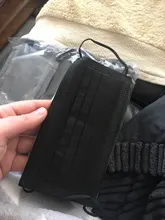 10/50/100/200/500 Uds negro máscara médica máscaras quirúrgicas no tejida 3-capa de máscara de la boca de algodón desechable máscaras para el rostro boca