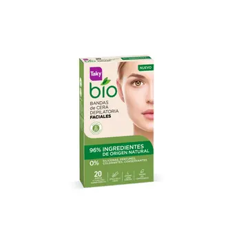 

BIO NATURAL 0% wax bands facial hair removal 20 PCs