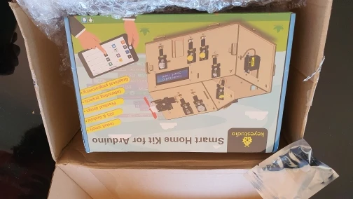 Отзыв о товаре Набор Keyestudio для умного дома, сделай сам с платой плюс, стартовый набор для Arduino, сделай сам, стержень, сделай сам, электронный комплект, соответствие CE (без батареи) от пользователя M***a