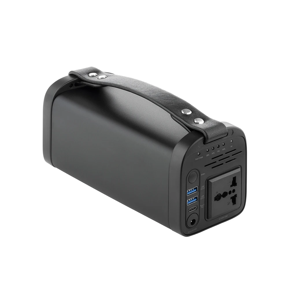 Внешний аккумулятор INTERSTEP PST 150PD 40000мАч быстрый заряд Type C 45 Вт розетка 220 B