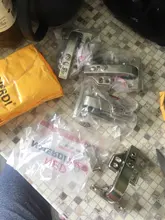 NAIERDI-bisagra hidráulica de hierro sin óxido, amortiguador de núcleo de hierro, bisagras de armario, bisagras de puerta de armario, Hardware de Cierre Suave