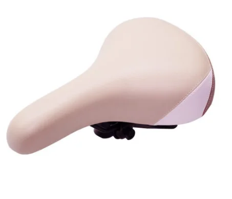 Седло велосипедное JOY KIE MTB 260*160mm 600гр комфортное пружины коричневый DS-2498 |