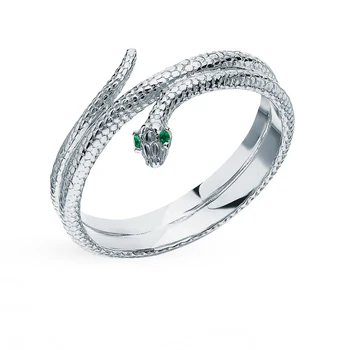

Silver ring with cubic zirconia sunlight sample 925