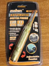 Perforadora de centro automática súper fuerte, punzón central automático, herramienta de perforación de Metal con resorte ajustable, 2 uds.