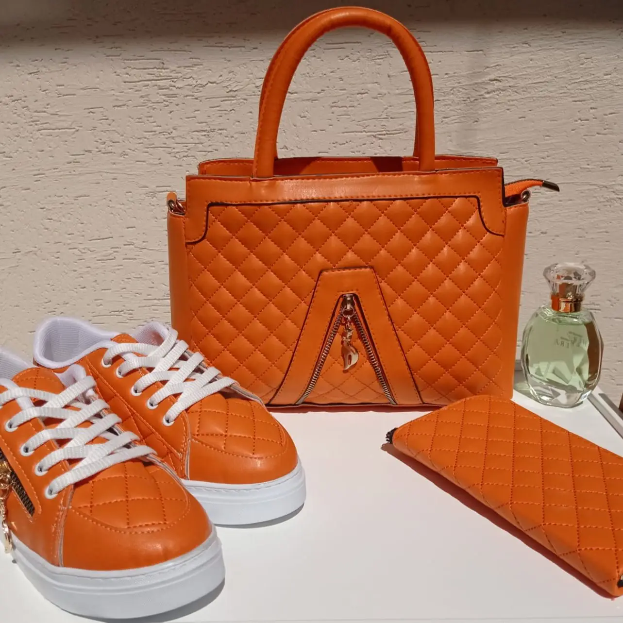 RS RAZAN ISTANBUL Bag and Shoe set, Handbag and sneaker set, cross bag with  matching Sneaker set. matching shoes and purse sets for women by rs razan