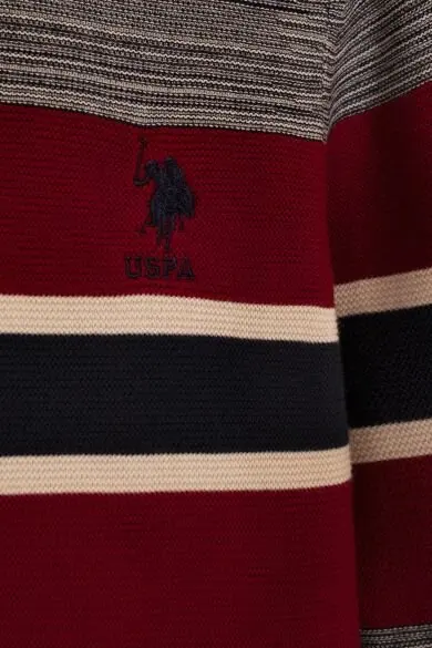 U.S. POLO ASSN. Темно-синий стандартный свитер