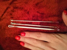 3 uds granos de espinillas, cuchara de herramienta removedora de acné para limpieza facial cuidado de la piel pinzas de acné aguja extractora de imperfecciones Comedone