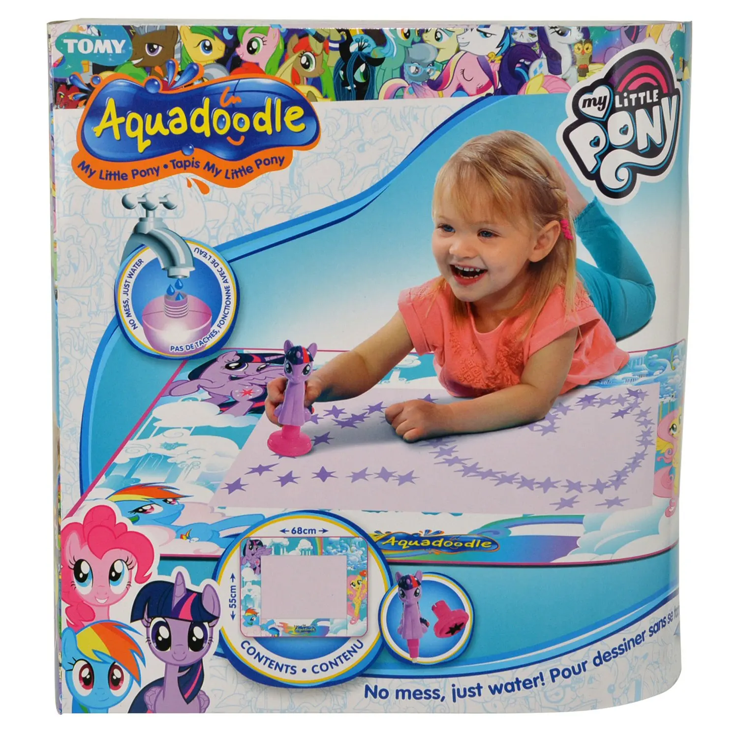 Set for watercolor Tomy Aquadoodle My Little Pony e72602 | Канцтовары для офиса и дома