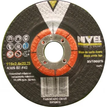 

CUTTING DISC STEEL 115X2, 5X22 LEVEL