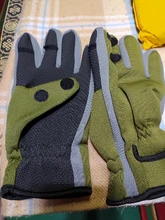 Facecozy de invierno al aire libre de pesca impermeable guantes dos o tres dedos cortados antideslizante escalada guante senderismo Camping montar guantes