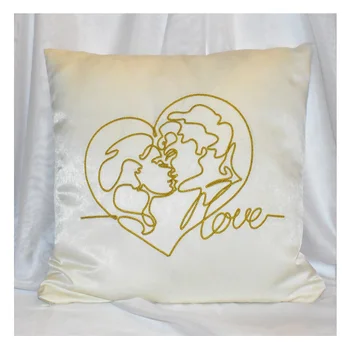 

Pillow with embroidery 40*40 cm